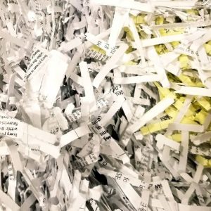 shredding documents can have negative environmental effects