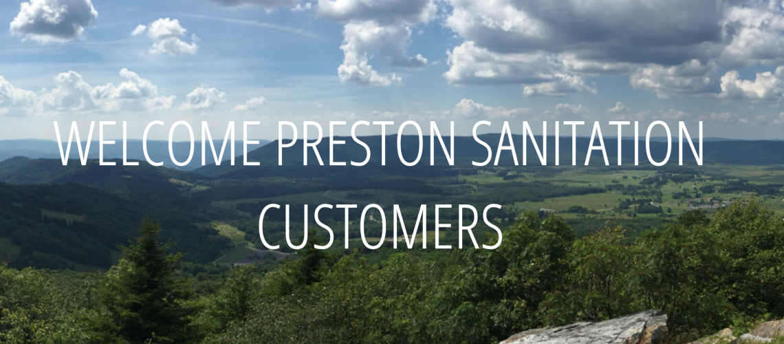 Preston Sanitation customers