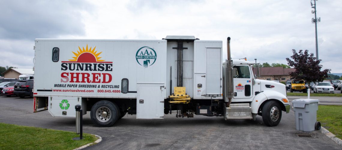 Sunrise Shred On-Site Document Shredding Services