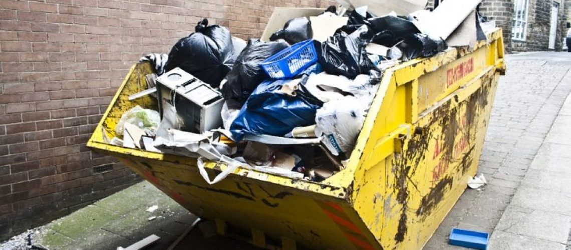 dumpster trash