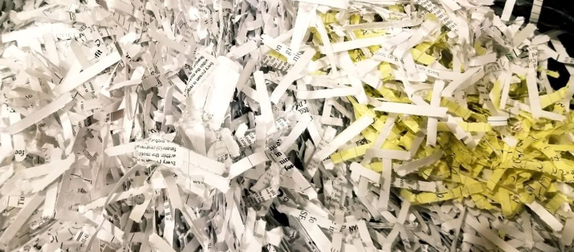 shredding documents can have negative environmental effects